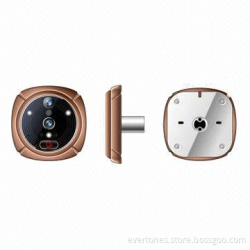 Peephole door viewer support GSM communication function and image shooting